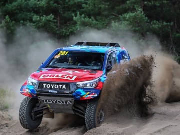 Gwiazdy motorsportu w Rajdzie Wysoka Grzęda Baja Poland